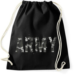 printfashion Army - Sportzsák, Tornazsák - Fekete (5269438)