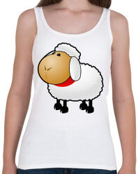 printfashion Bárány - Női atléta - Fehér (10288030)