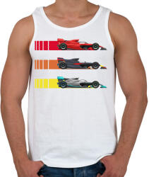 printfashion Forma 1 - Férfi atléta - Fehér (13968293)