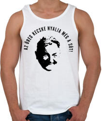 printfashion ÖREG KECSKE - Férfi atléta - Fehér (1452045)