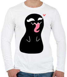 printfashion Venom - Férfi hosszú ujjú póló - Fehér (1358775)