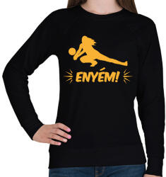 printfashion Enyém! - Női pulóver - Fekete (14004901)
