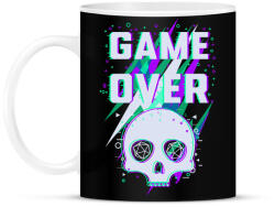 printfashion Game Over (sötét) - Bögre - Fekete (4981099)