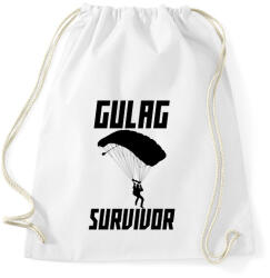 printfashion Warzone: Gulag Survivor - Sportzsák, Tornazsák - Fehér (2603291)