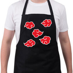 printfashion Akatsuki felhők - Kötény - Fekete (5772183)