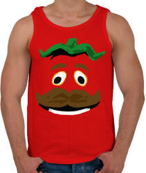 printfashion Tomatohead - Férfi atléta - Piros (3999923)