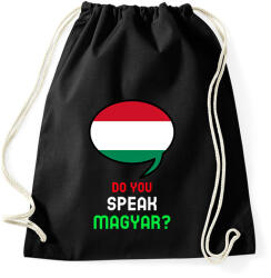 printfashion DO YOU SPEAK - Sportzsák, Tornazsák - Fekete (10272258)