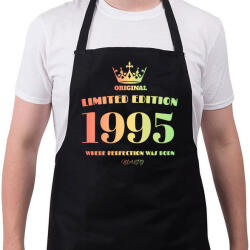printfashion 1995 - Kötény - Fekete (4938261)