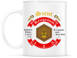 printfashion Szent Gránát - Bögre - Fehér (2326456)