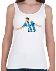 printfashion Lionel Messi - Női atléta - Fehér (11529445)
