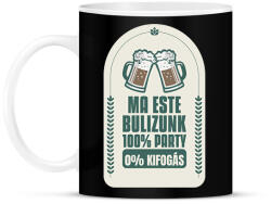 printfashion Ma este bulizunk - Bögre - Fekete (10878860)