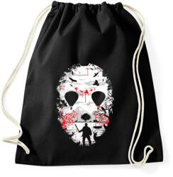 printfashion Kristálytó - Sportzsák, Tornazsák - Fekete (124206)