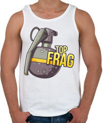 printfashion top frag - Férfi atléta - Fehér (2130119)