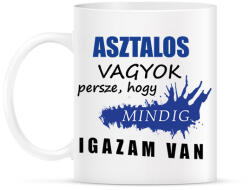 printfashion Asztalos vagyok - Bögre - Fehér (16283410)