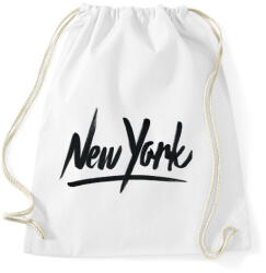 printfashion New York - Sportzsák, Tornazsák - Fehér (229617)