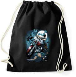 printfashion Hullavadász - Sportzsák, Tornazsák - Fekete (110811)