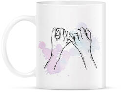 printfashion Barátok örökké - Bögre - Fehér (6021047)