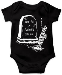 printfashion Give me a fucking break - Baba Body - Fekete (16325044)
