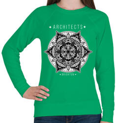 printfashion Mandala - Női pulóver - Zöld (118247)