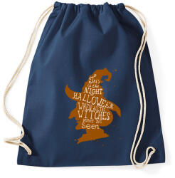 printfashion Boszorkány - Sportzsák, Tornazsák - Sötétkék (373565)