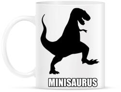 printfashion T-rex család - Minisaurus - Bögre - Fehér (13852542)