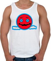 printfashion DSL Cloud Smiley #4 - Férfi atléta - Fehér (15986713)