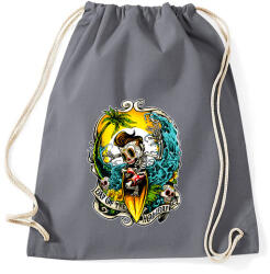 printfashion Nyaralás - Sportzsák, Tornazsák - Grafitszürke (29315)