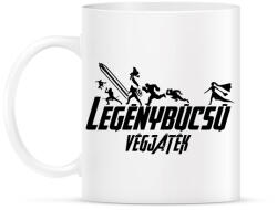 printfashion Legénybúcsú végjáték - Bögre - Fehér (7343471)