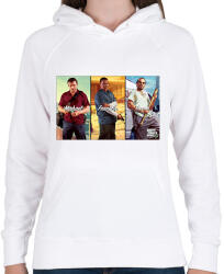 printfashion GTA V - Női kapucnis pulóver - Fehér (2857658)