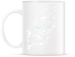 printfashion Macska a pólóban - Bögre - Fehér (16066545)