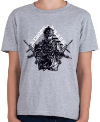 printfashion Katona - Gyerek póló - Sport szürke (13739459)