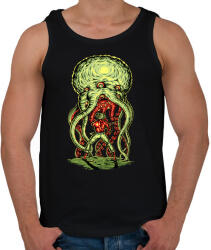 printfashion Alien támadás - Férfi atléta - Fekete (1201762)