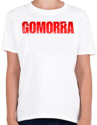 printfashion Gomorra logo - Gyerek póló - Fehér (2313577)