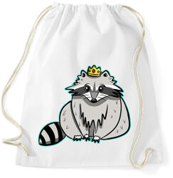 printfashion Mosómaci - Sportzsák, Tornazsák - Fehér (2017450)