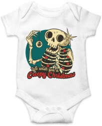 printfashion Creepy Christmas - Baba Body - Fehér (5652380)