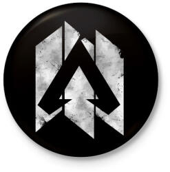 printfashion Apex Legends - Logó - Kitűző, hűtőmágnes - Fekete (3097797)