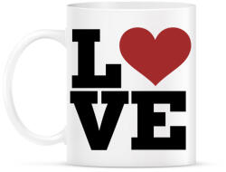 printfashion LOVE - Bögre - Fehér (1270792)