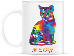 printfashion MEOW - Bögre - Fehér (2888896)