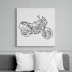 printfashion cagiva river 600 - Vászonkép - Fehér (7180838)