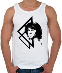 printfashion Jim Morrison - Férfi atléta - Fehér (502100)