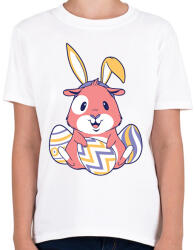 printfashion Tojásvadászat - Gyerek póló - Fehér (2400065)