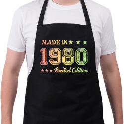 printfashion 1980 - Kötény - Fekete (6168637)