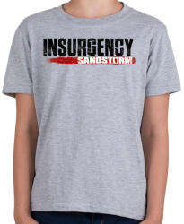 printfashion Insurgency - Sandstorm - Gyerek póló - Sport szürke (2502064)