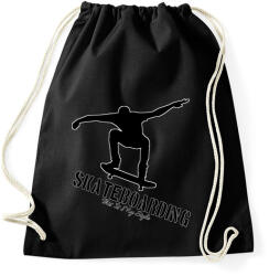 printfashion Skatedoarding - Sportzsák, Tornazsák - Fekete (4228169)