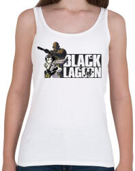 printfashion Black Lagoon - Női atléta - Fehér (2859171)