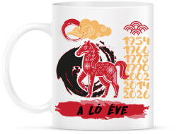 printfashion A ló éve - Bögre - Fehér (7615549)
