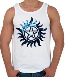 printfashion Supernatural (Odaát) - Férfi atléta - Fehér (16303338)