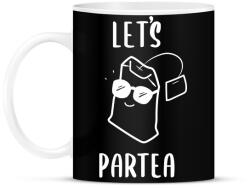 printfashion Let's ParTEA - Bögre - Fekete (16745587)