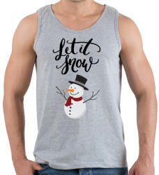 printfashion Winter - Férfi atléta - Sport szürke (384024)