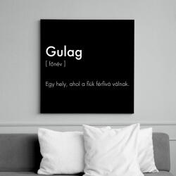 printfashion Warzone Gulag - Vászonkép - Fekete (6653981)